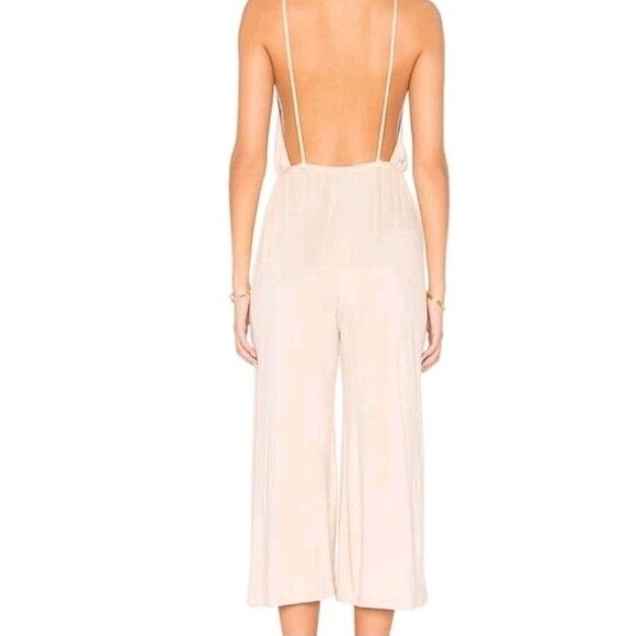 NWT Ladies Clayton Hayden Bare Wide Leg Ankle Jumpsuit Size M - Picture 2 of 11